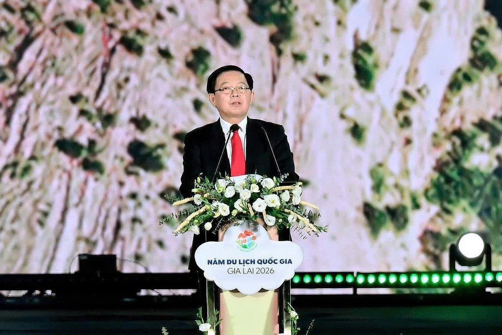 Khai mạc Năm du lịch quốc gia Gia Lai 2026 "Đại ngàn chạm biển xanh" - Ảnh 1.