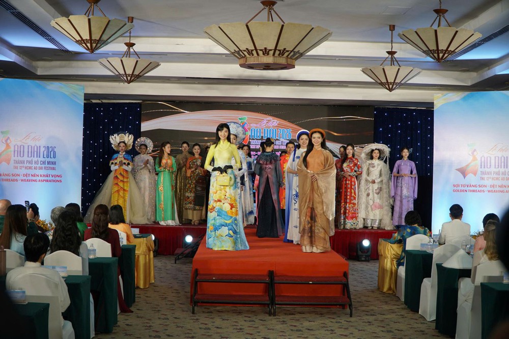 Lễ hội Áo dài Thành phố Hồ Chí Minh năm 2026: "Sợi tơ vàng son – Dệt nên khát vọng" - Ảnh 3.