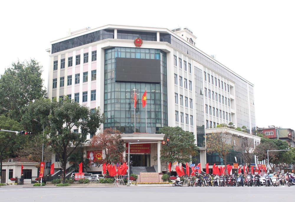 Bầu cử Quốc hội và HĐND: Hà Nội rực rỡ cờ hoa hướng về ngày hội non sông - Ảnh 11.