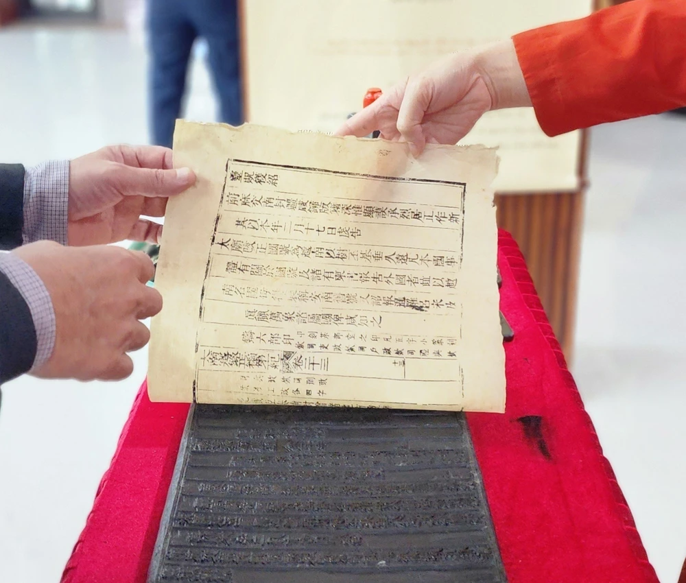 Không gian giới thiệu Di sản tư liệu thế giới của Việt Nam mở cửa đón khách tham quan - Ảnh 3.