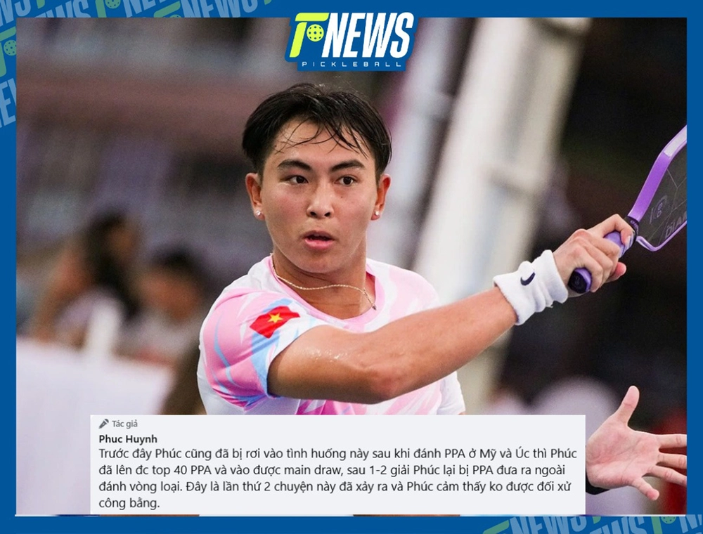 Tay vợt pickleball hàng đầu Việt Nam viết tâm thư lý giải quyết định rút khỏi PPA Tour Hà Nội - Ảnh 2.