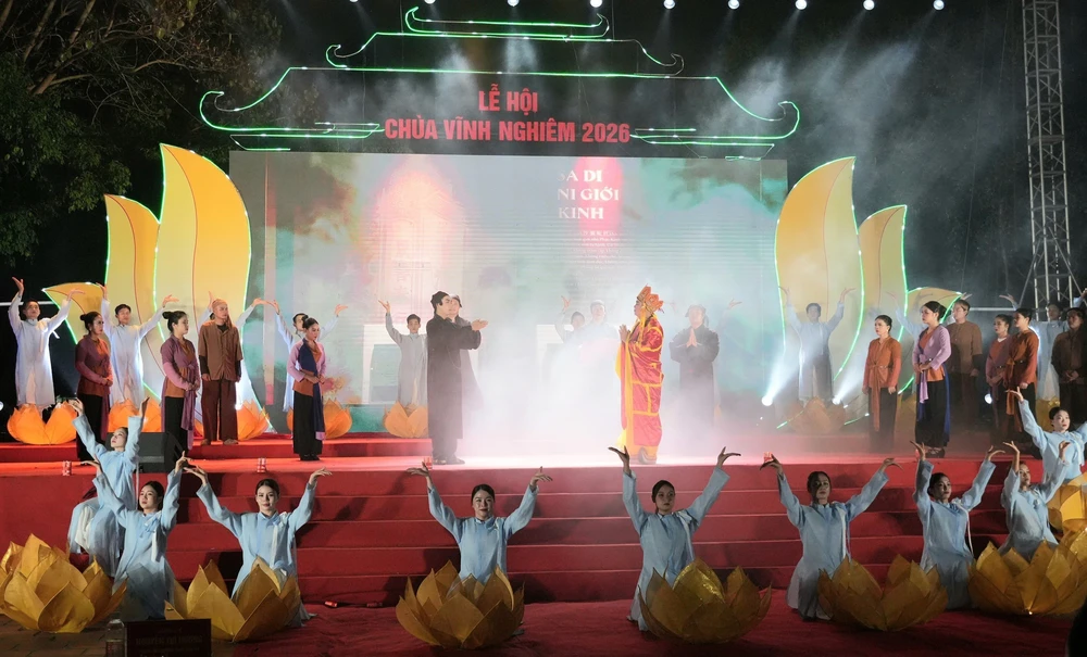 Khai hội Chùa Vĩnh Nghiêm - Tôn vinh Di sản Văn hóa Thế giới - Ảnh 4. Khai hội Chùa Vĩnh Nghiêm - Tôn vinh Di sản Văn hóa Thế giới - Ảnh 4.