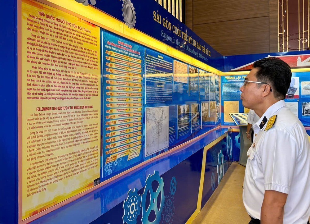 Tưởng nhớ, tri ân "người thợ yêu nước Tôn Đức Thắng" - Ảnh 2.