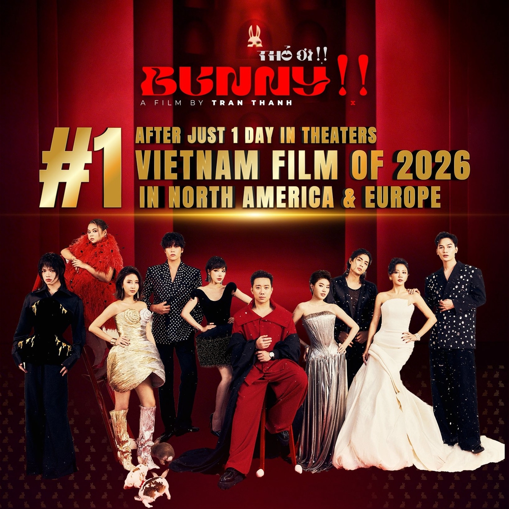 'Thỏ ơi!!' dẫn đầu phòng vé Bắc Mỹ và châu Âu ngay ngày đầu khởi chiếu - Ảnh 1.