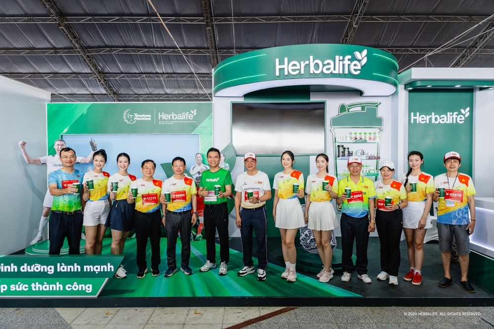 Herbalife Việt Nam tiếp tục đồng hành Tiền Phong Marathon 2026, lan tỏa lối sống năng động - Ảnh 1.