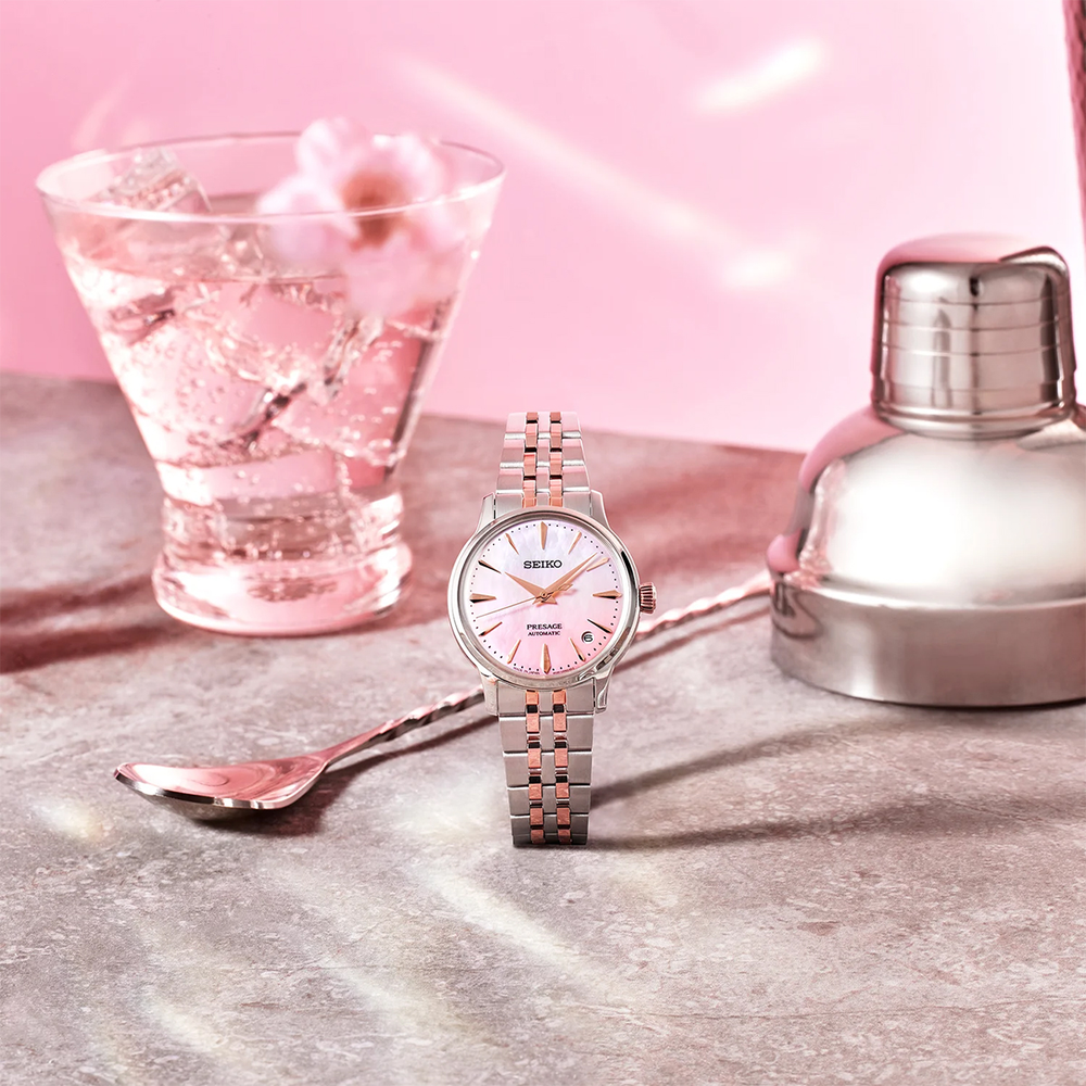Seiko Presage Cocktail Time – Sắc hồng quyến rũ cho nàng - Ảnh 4.