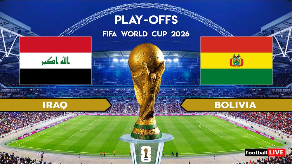 Lịch thi đấu bóng đá hôm nay 1/4: Trực tiếp Irag tranh vé World Cup với đại diện Nam Mỹ - Ảnh 1. Lịch thi đấu bóng đá hôm nay