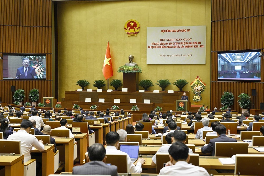 Thành công của cuộc bầu cử khẳng định sức mạnh đại đoàn kết toàn dân tộc - Ảnh 1.