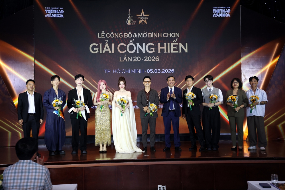 20 năm Giải Cống hiến: Khi VĐV thể thao và nghệ sĩ gặp nhau trong một giá trị chung - Ảnh 2.