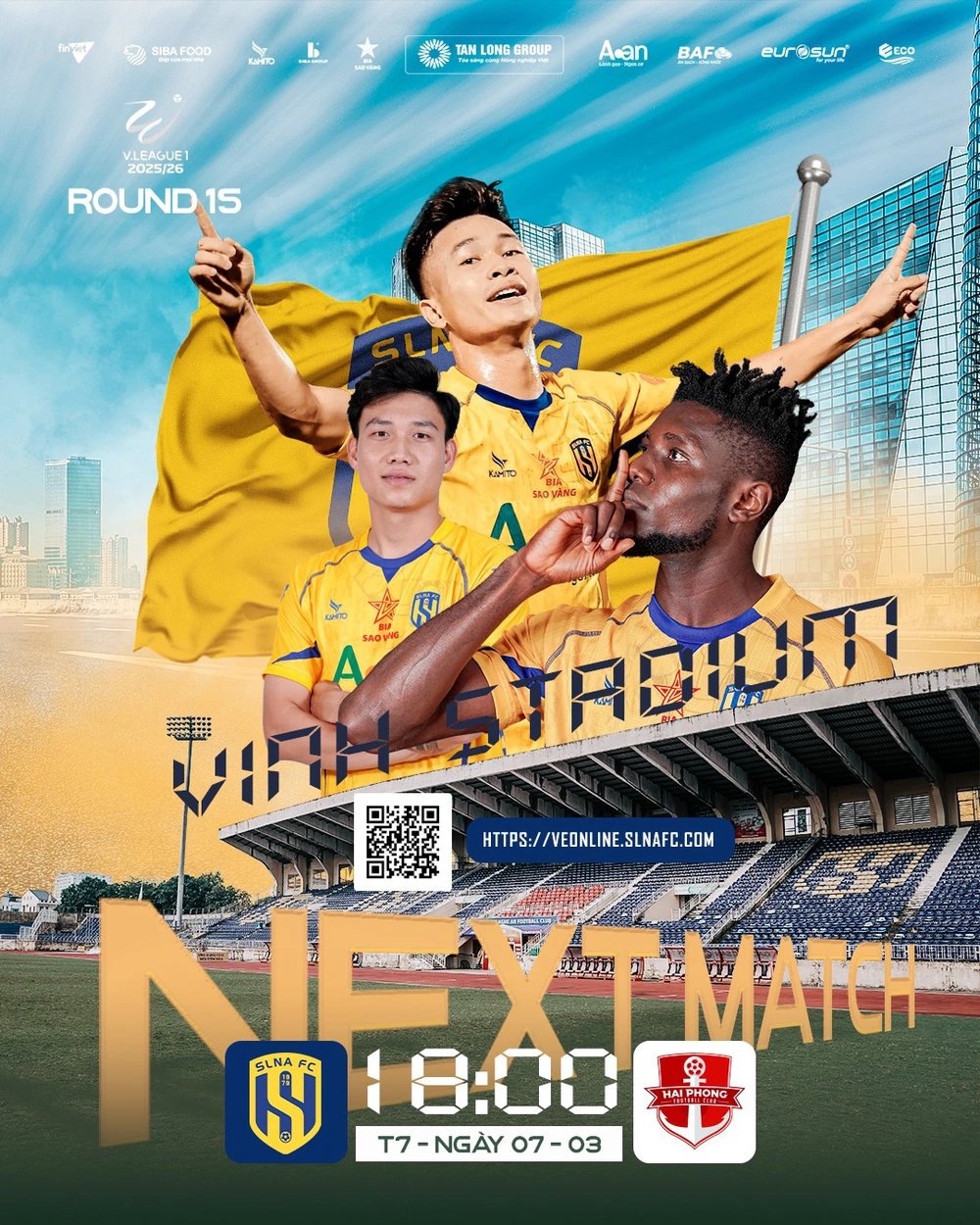 Link xem trực tiếp bóng đá SLNA vs Hải Phòng 18h00 hôm nay, V-League vòng 15 - Ảnh 2.