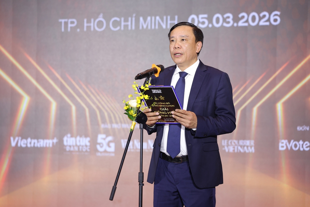 Chùm ảnh: Toàn cảnh Lễ công bố Giải thưởng Cống hiến 2026 - Ảnh 1.