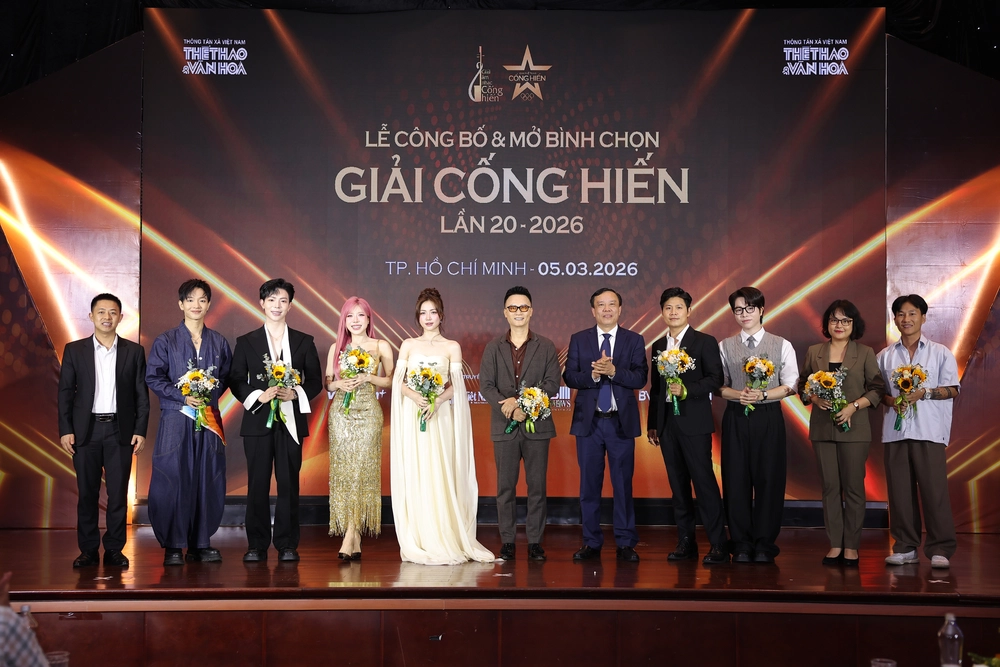 Toàn cảnh Lễ công bố Giải thưởng Cống hiến 2026 - Ảnh 8.