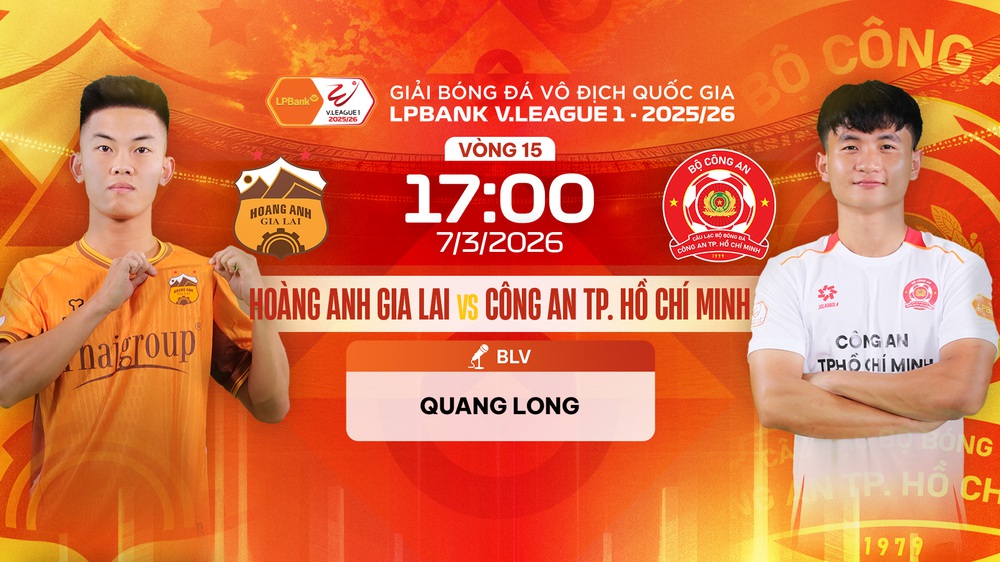 Link xem trực tiếp bóng đá Hoàng Anh Gia Lai vs Công An TPHCM 17h00 hôm nay, V-League vòng 15 - Ảnh 4.