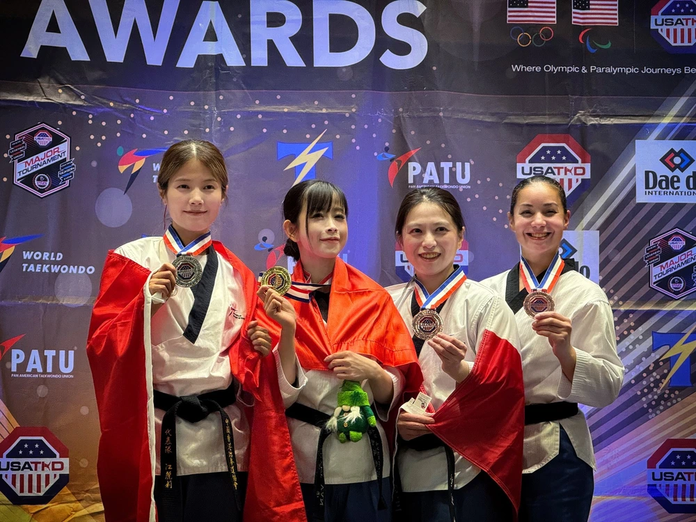 Hoa khôi làng võ Việt Nam giành HCV taekwondo tại Mỹ - Ảnh 2.