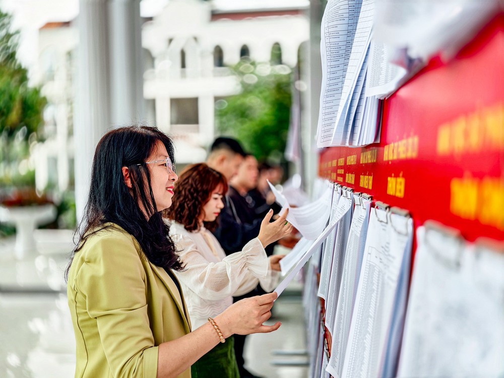 Bầu cử Quốc hội và HĐND: Hà Nội tăng cường trao đổi giữa cử tri và người ứng cử - Ảnh 2.