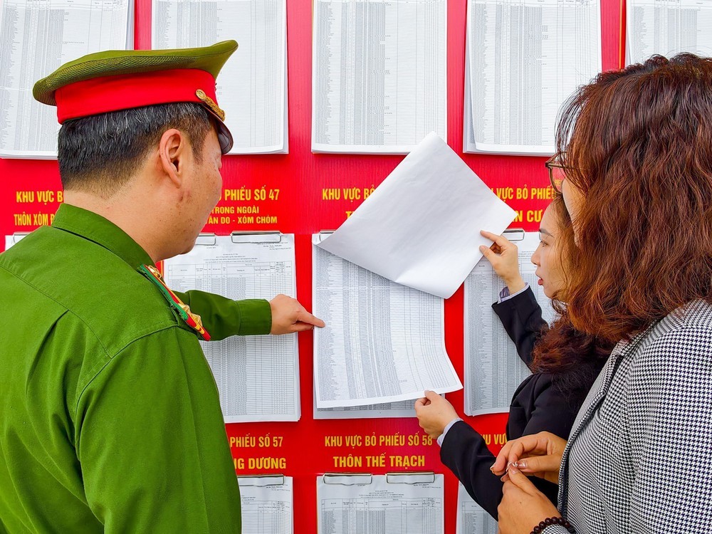 Bầu cử Quốc hội và HĐND: Hà Nội tăng cường trao đổi giữa cử tri và người ứng cử - Ảnh 3.