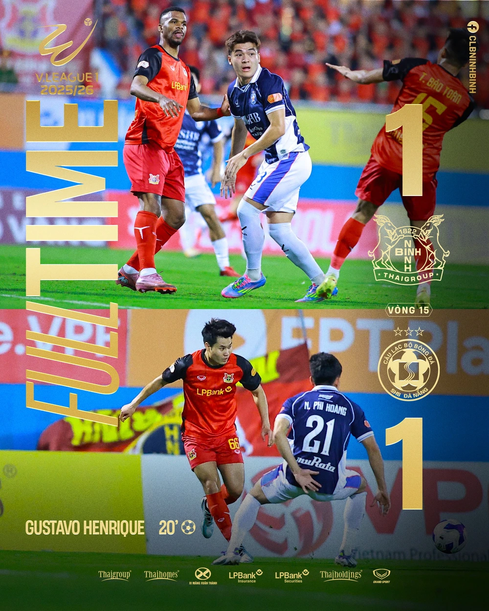 Kết quả bóng đá V-League: Thay HLV, Ninh Bình vẫn không thắng đội đang đua trụ hạng - Ảnh 1.