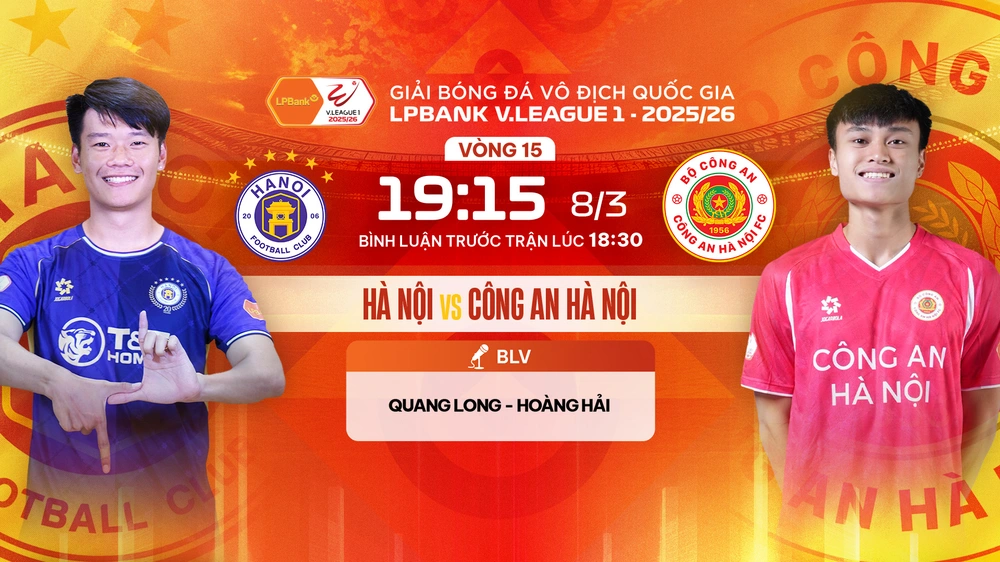 Lịch thi đấu bóng đá hôm nay