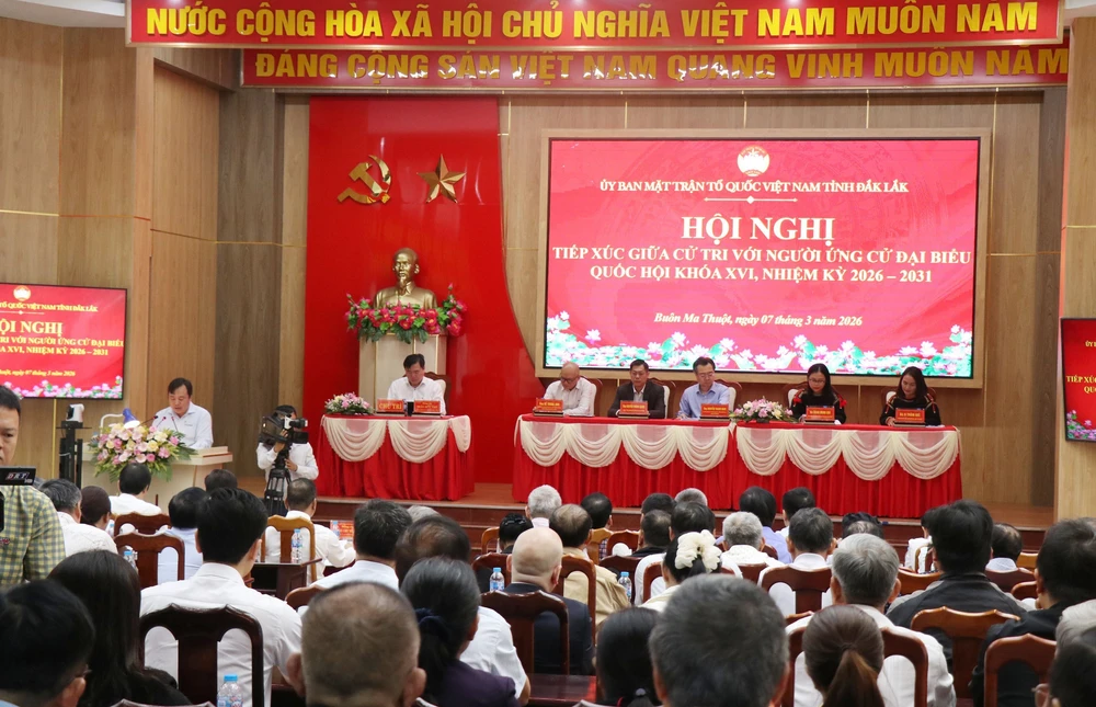 Bầu cử Quốc hội và HĐND: Cử tri tin tưởng và kỳ vọng vào ứng cử viên đại biểu Quốc hội khóa XVI - Ảnh 3.