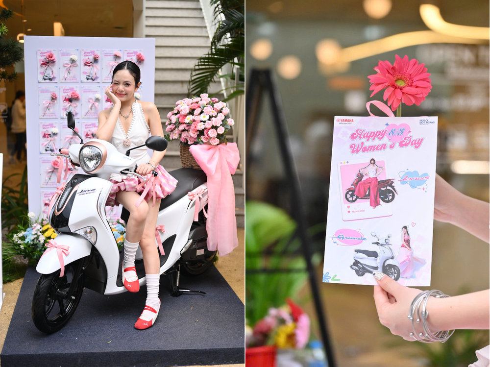 8/3 xuống phố cùng Yamaha: Rạng rỡ là chính mình - Ảnh 3. 8/3 xuống phố cùng Yamaha: Rạng rỡ là chính mình - Ảnh 3.