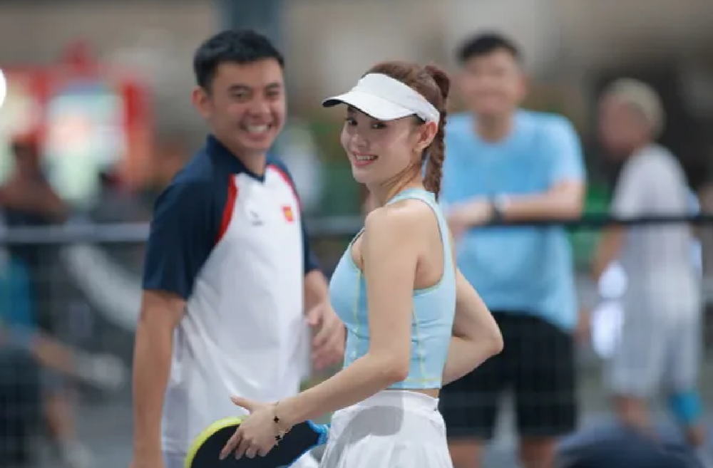Dàn "Anh trai", "Chị đẹp" đua tài ở giải pickleball "Cặp đôi Cúp" - Ảnh 3.