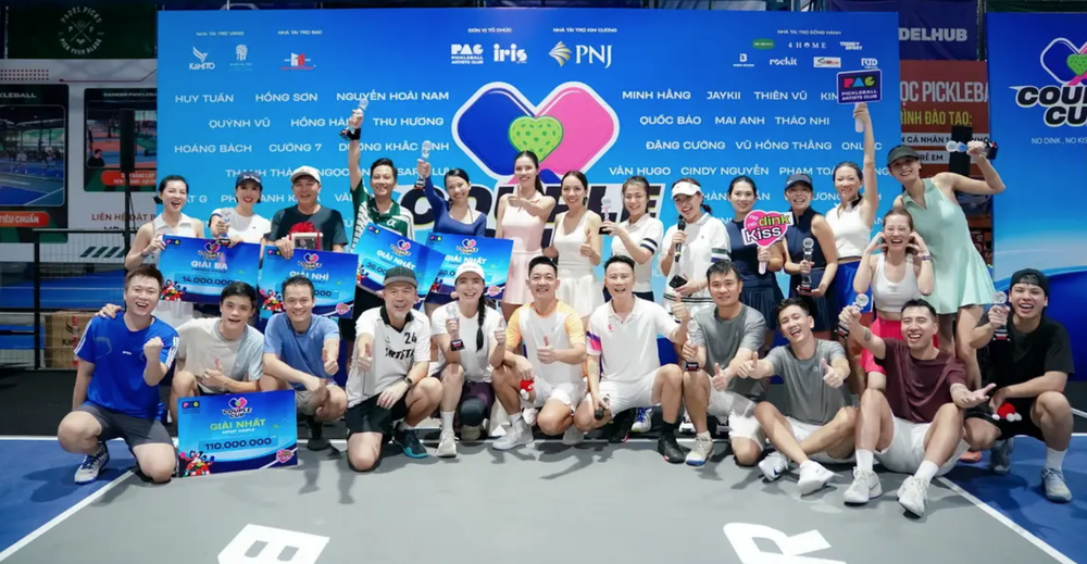 Dàn "Anh trai", "Chị đẹp" đua tài ở giải pickleball "Cặp đôi Cúp" - Ảnh 5.