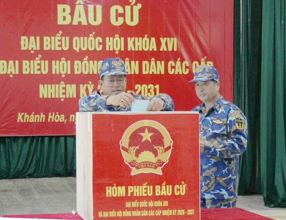 Bầu cử Quốc hội và HĐND: Bầu cử sớm ở đặc khu Trường Sa - Ảnh 5.