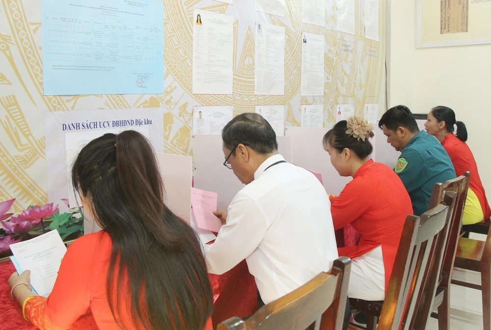 Bầu cử Quốc hội và HĐND: Bầu cử sớm ở đặc khu Trường Sa - Ảnh 4.