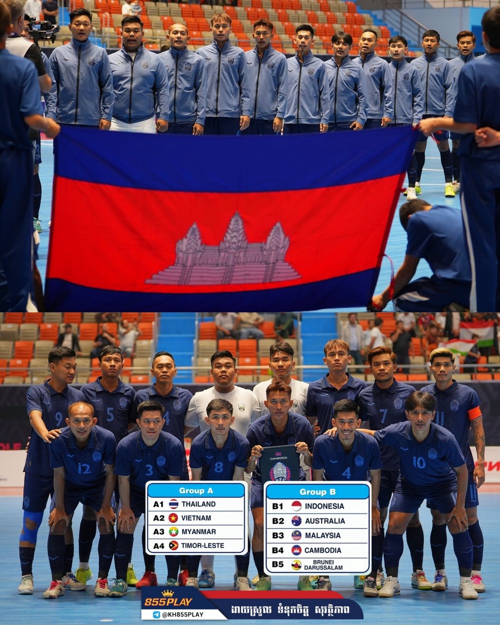 Campuchia rút lui, Giải futsal vô địch Đông Nam Á 2026 còn 8 đội tham dự - Ảnh 1.
