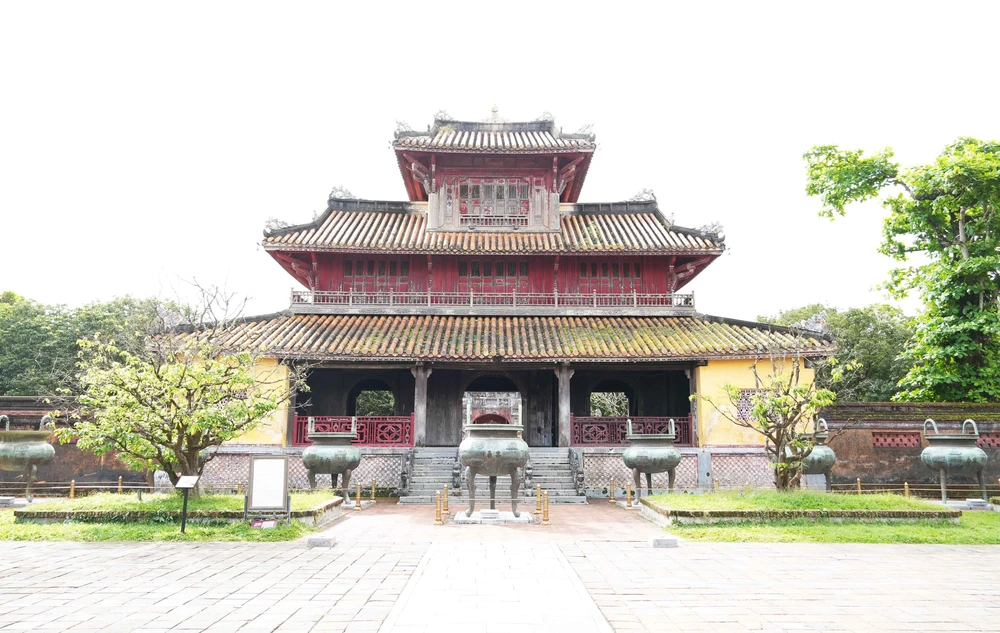 Hiển Lâm Các - công trình cao nhất trong Hoàng Thành Huế - Ảnh 7.