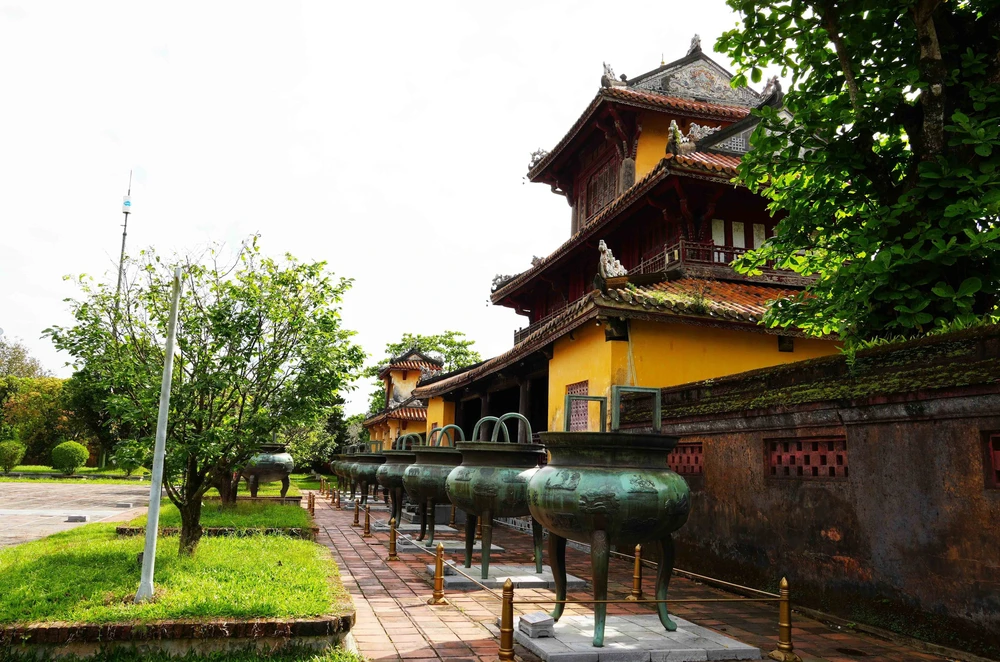 Hiển Lâm Các - công trình cao nhất trong Hoàng Thành Huế - Ảnh 4.