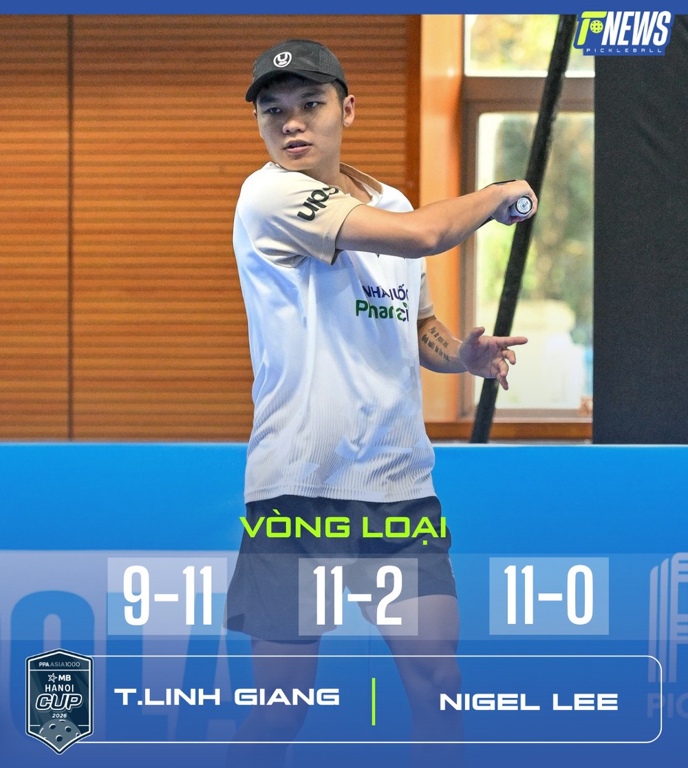 Tay vợt pickleball Việt Nam thắng ấn tượng trước các VĐV Australia và Nhật Bản, đoạt vé đi tiếp ở giải đấu lớn - Ảnh 1.