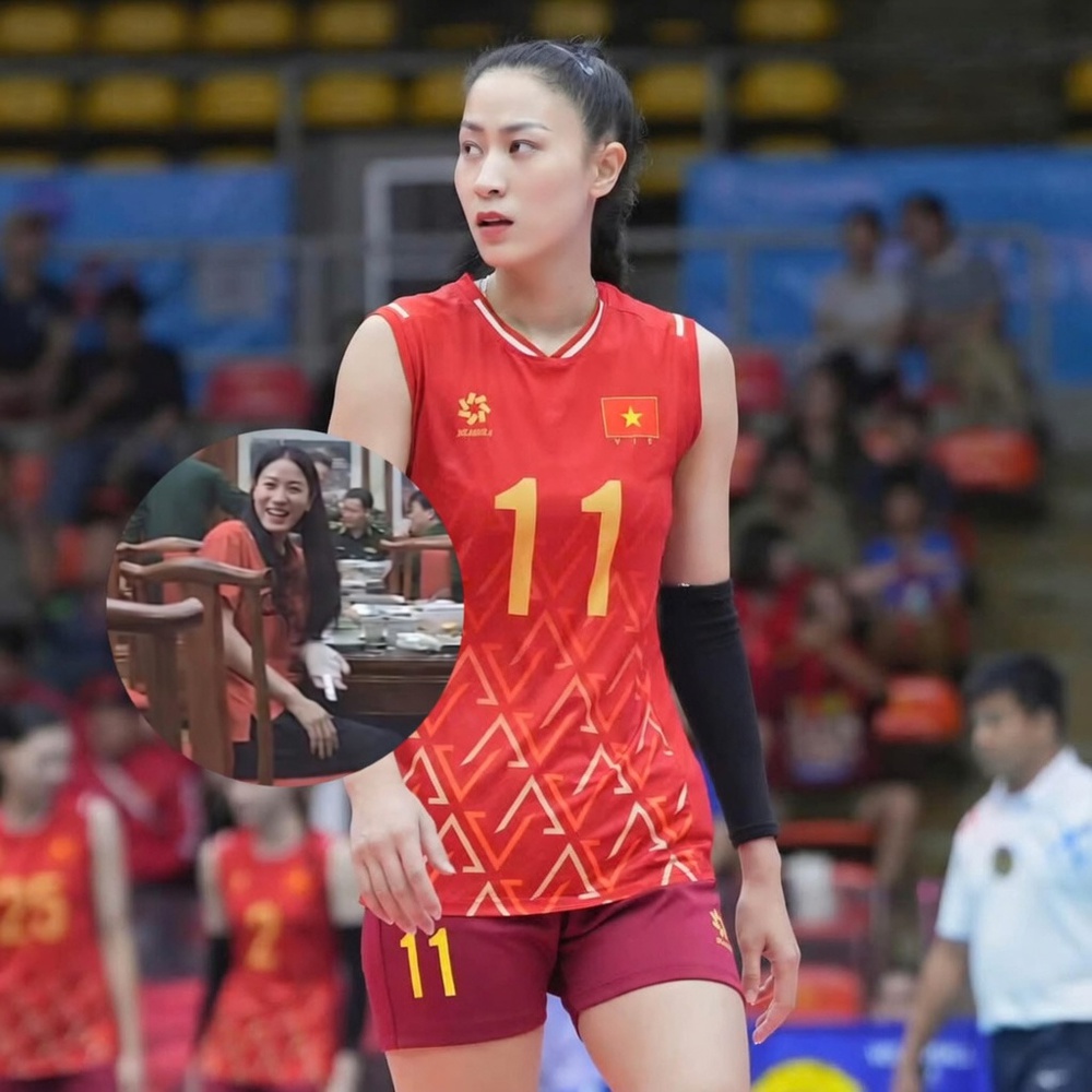 Kiều Trinh bị đau tay trái, phải băng bó