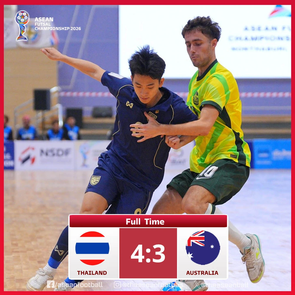 Xác định 2 đội vào chung kết giải futsal Đông Nam Á 2026 - Ảnh 2.