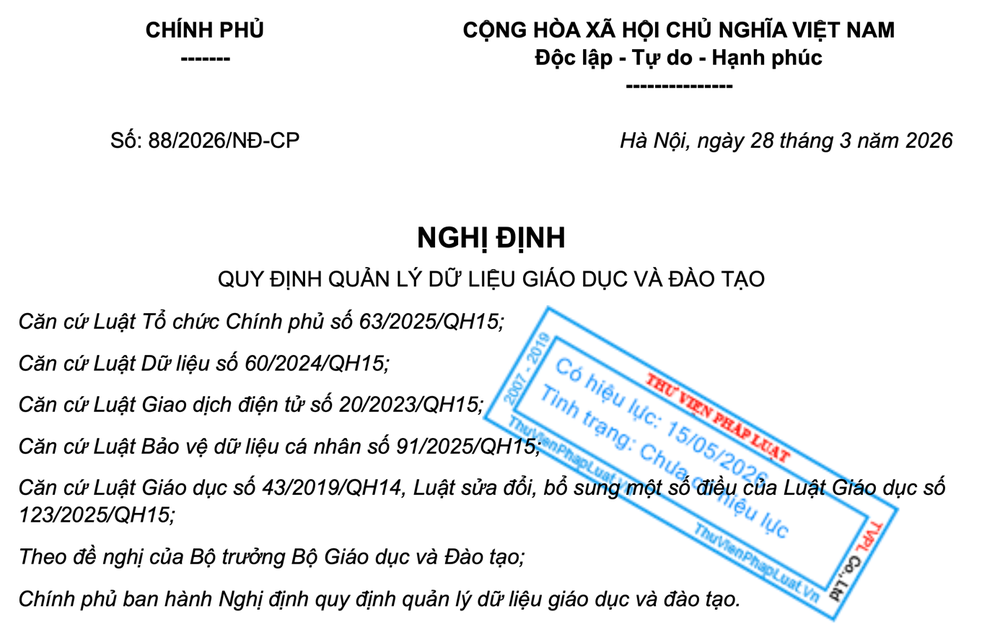 Dữ liệu giáo dục: Đột phá thể chế cho quản trị quốc gia hiện đại - Ảnh 2.