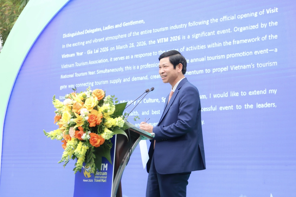 Khai mạc VITM 2026: Chuyển đổi số và tăng trưởng xanh để nâng tầm du lịch Việt - Ảnh 1.