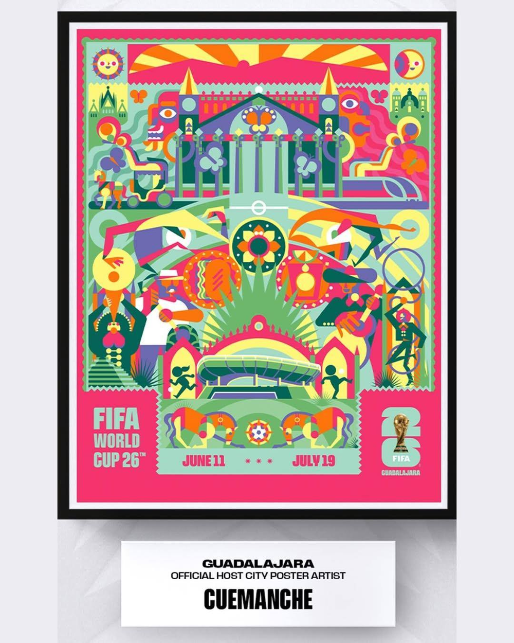 16 bức tranh rực rỡ sắc màu - 16 điểm đến World Cup 2026 - Ảnh 5. 16 bức tranh rực rỡ sắc màu - 16 điểm đến World Cup 2026 - Ảnh 5.