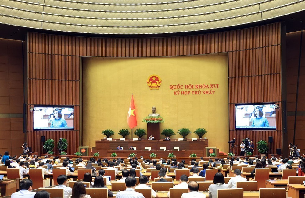 Thông cáo báo chí số 07, Kỳ họp thứ Nhất, Quốc hội khóa XVI - Ảnh 1.