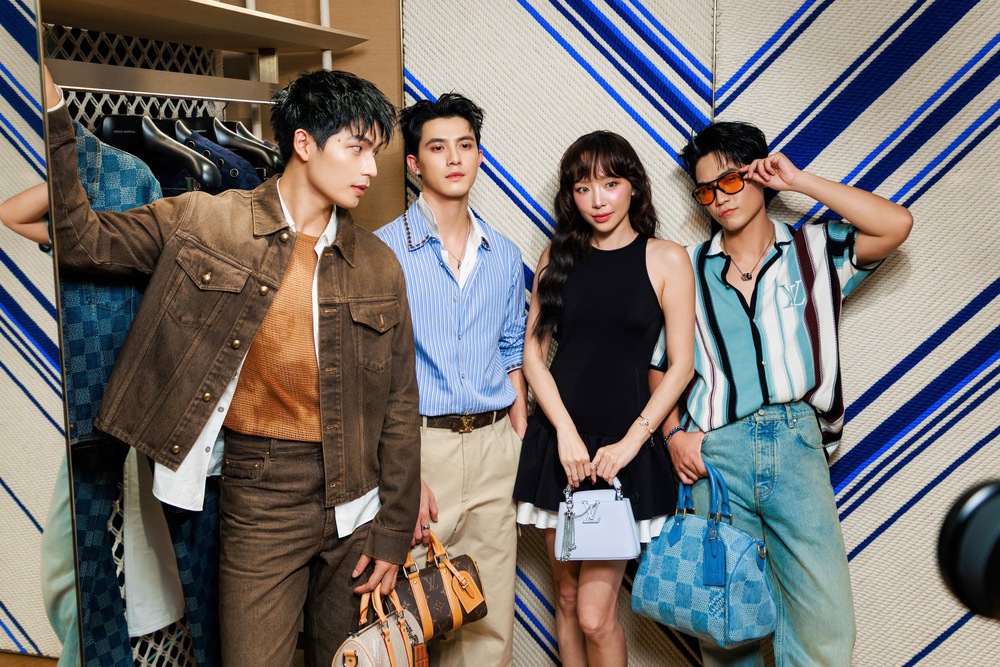 Dàn nam thần Vbiz đổ bộ cửa hàng mới của Louis Vuitton - Ảnh 2. Dàn nam thần Vbiz đổ bộ cửa hàng mới của Louis Vuitton - Ảnh 2.