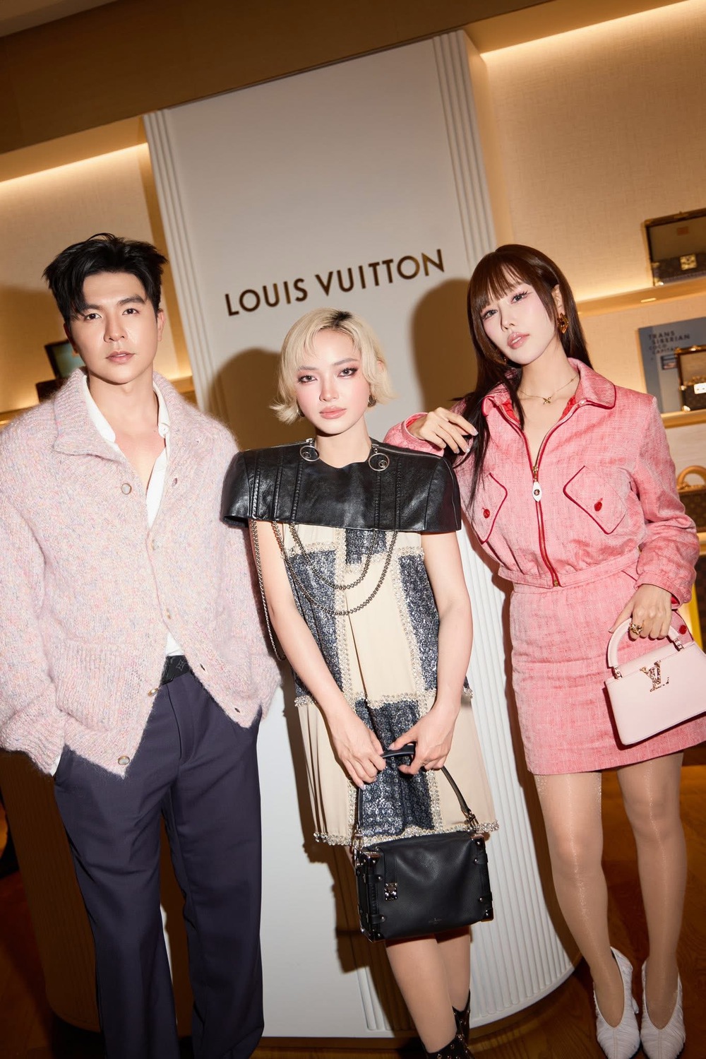 Dàn nam thần Vbiz đổ bộ cửa hàng mới của Louis Vuitton - Ảnh 3. Dàn nam thần Vbiz đổ bộ cửa hàng mới của Louis Vuitton - Ảnh 3.