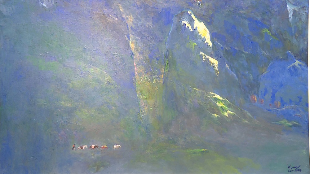 Họa sĩ Đỗ Đức: Trọn một tình yêu với mảnh đất và con người miền biên viễn - Ảnh 2.