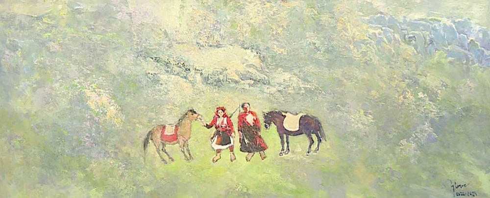 Họa sĩ Đỗ Đức: Trọn một tình yêu với mảnh đất và con người miền biên viễn - Ảnh 3.