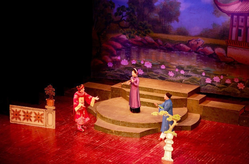 NSND - đạo diễn Lê Tuấn Cường: "Đào tạo đội ngũ kế cận cho sân khấu truyền thống rất quan trọng" - Ảnh 3.