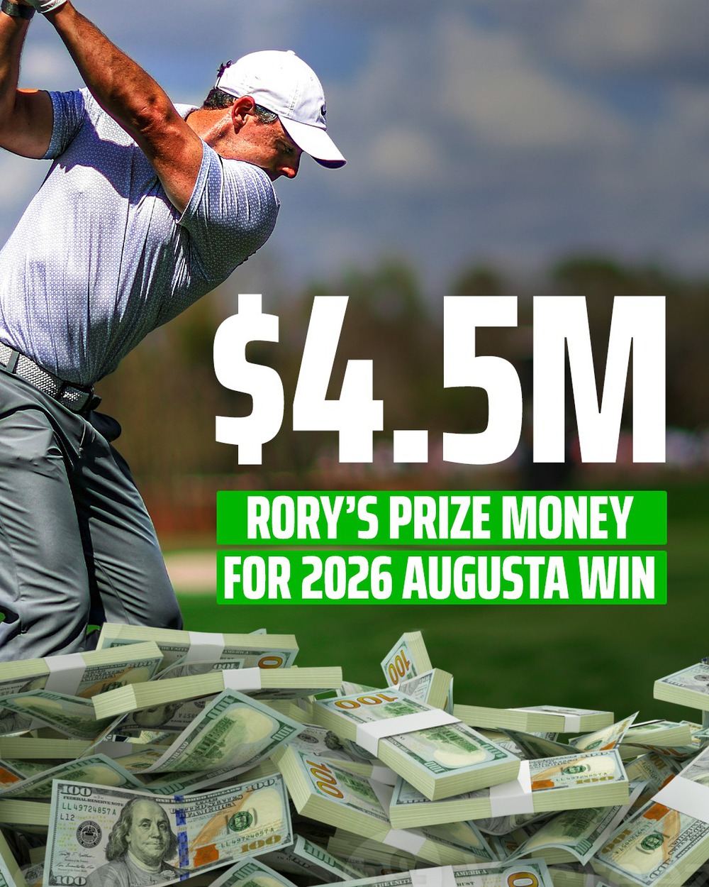 Hiện tượng: Rory McIlroy “bội thu” sau The Masters 2026 - Ảnh 1.