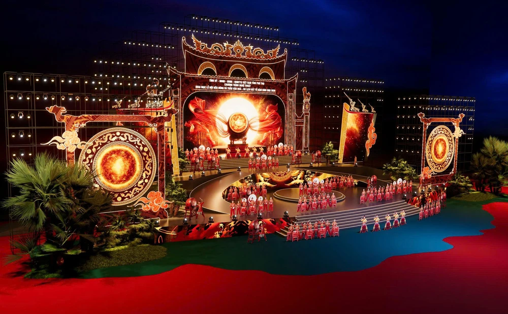 'Linh thiêng nguồn cội - Đất Tổ Hùng Vương' mở màn mùa lễ hội Đền Hùng 2026 - Ảnh 1.