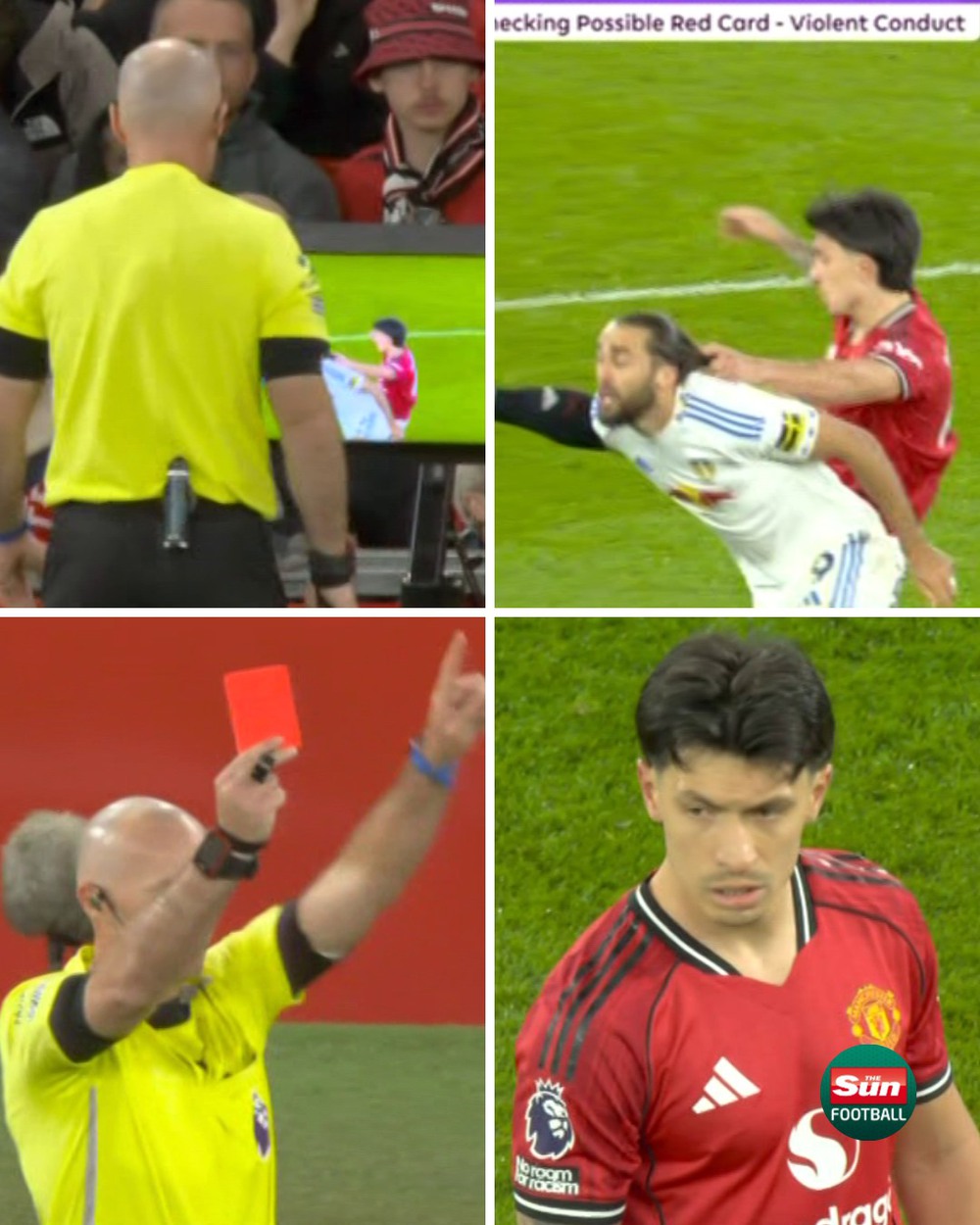 Chiếc thẻ đỏ của Lisandro Martinez & những pha đuổi người hy hữu nhất lịch sử - Ảnh 1.