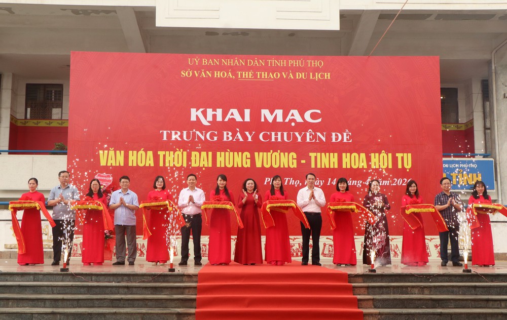 Phú Thọ trưng bày hơn 500 hiện vật về thời đại Hùng Vương - Ảnh 1.