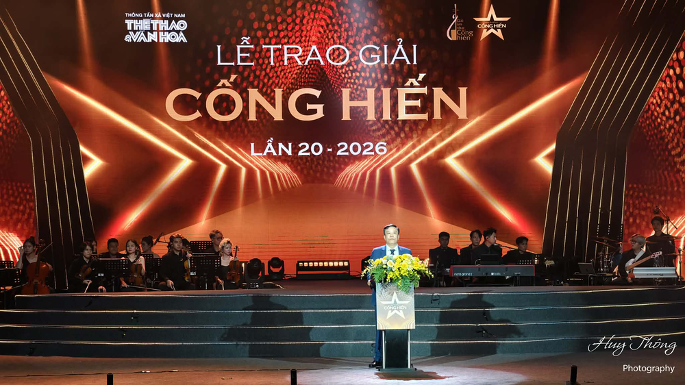 TRỰC TIẾP Lễ trao Giải thưởng Cống hiến 2026: Nghệ sĩ "cháy" hết mình trước giờ G - Ảnh 3.
