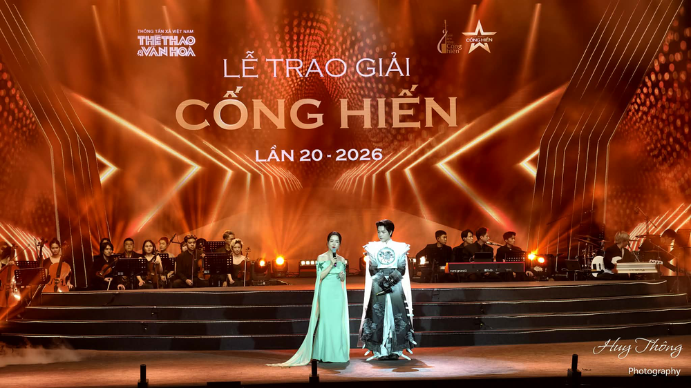 TRỰC TIẾP Lễ trao Giải thưởng Cống hiến 2026: Nghệ sĩ "cháy" hết mình trước giờ G - Ảnh 3.