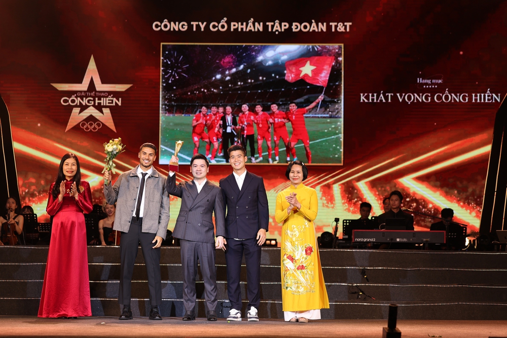 Tập đoàn T&T nhận giải Khát vọng cống hiến - Ảnh 1.